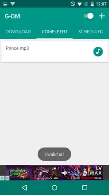 GDM - YouTube Video Downloader android App screenshot 0